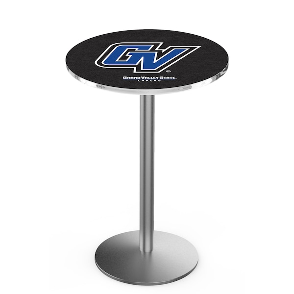 42" Stainless Steel Grand Valley State Pub Table